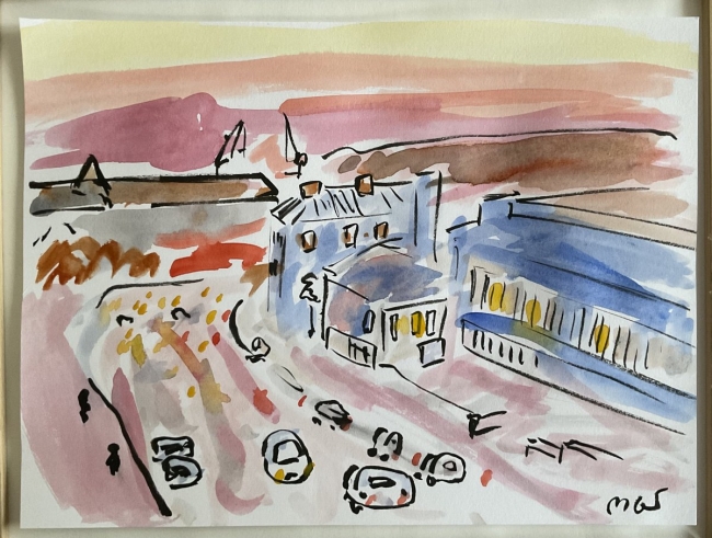 Aquarelle originale